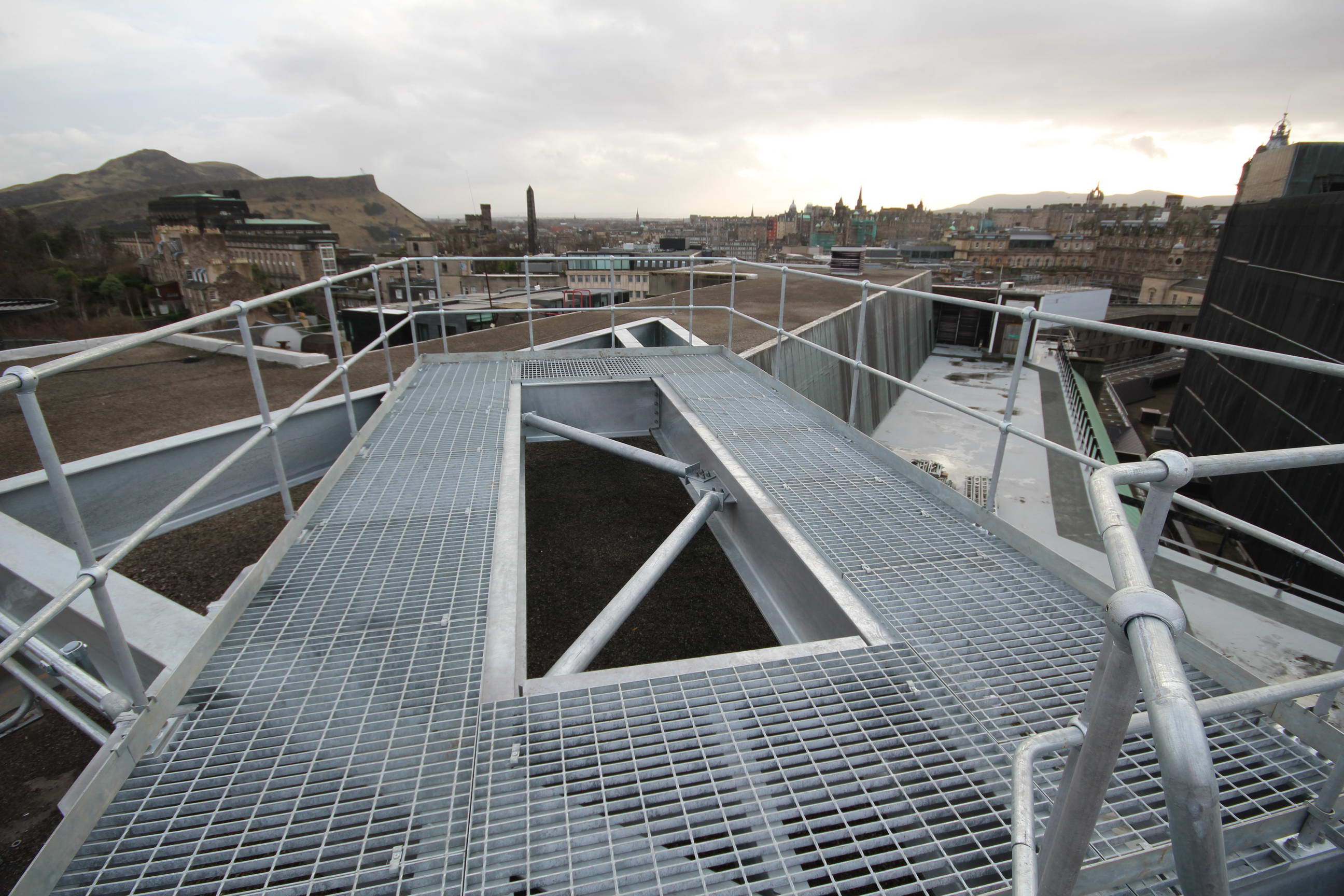 ROOF PLANT SUPPORT EDINBURGH