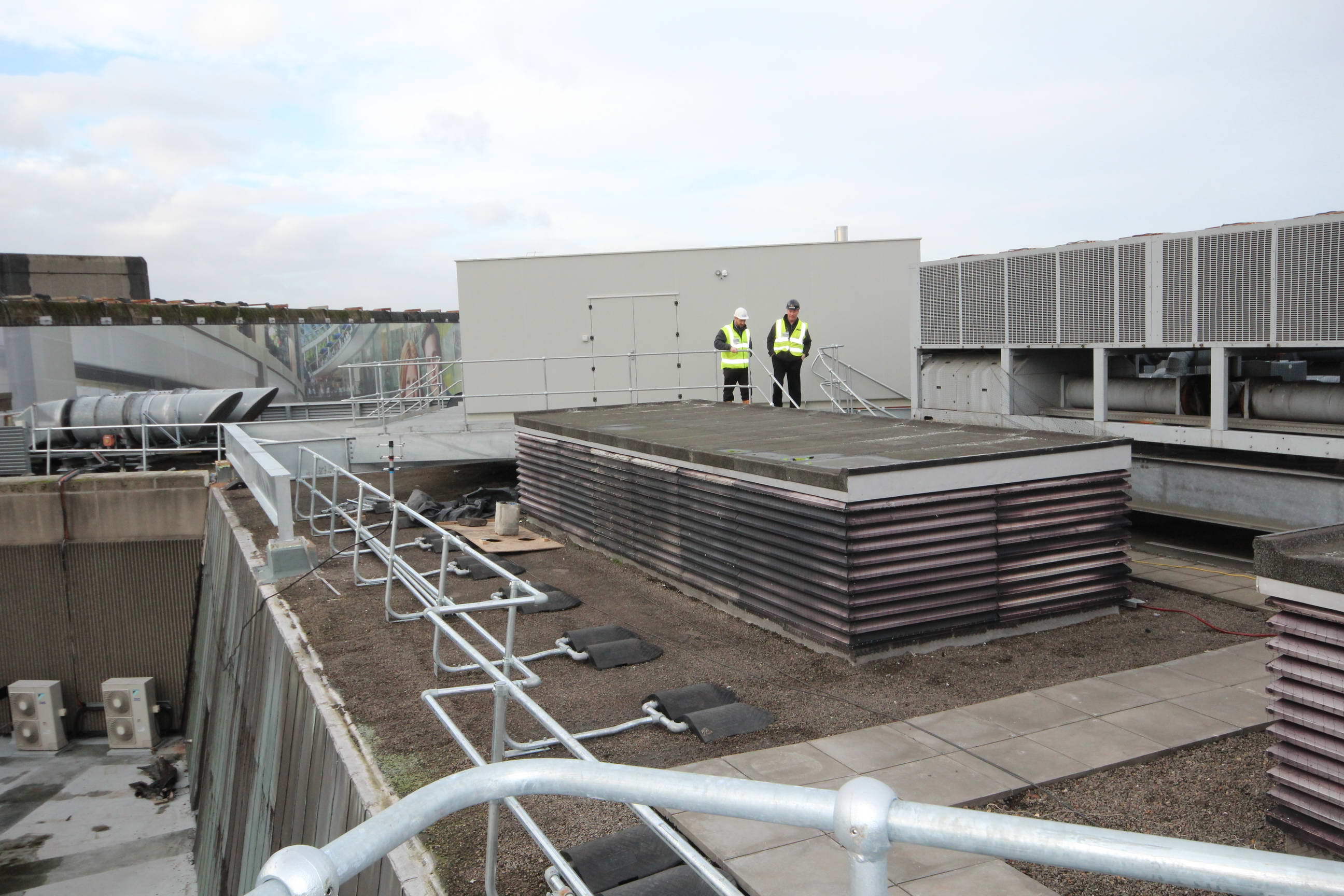 ROOF PLANT SUPPORT EDINBURGH
