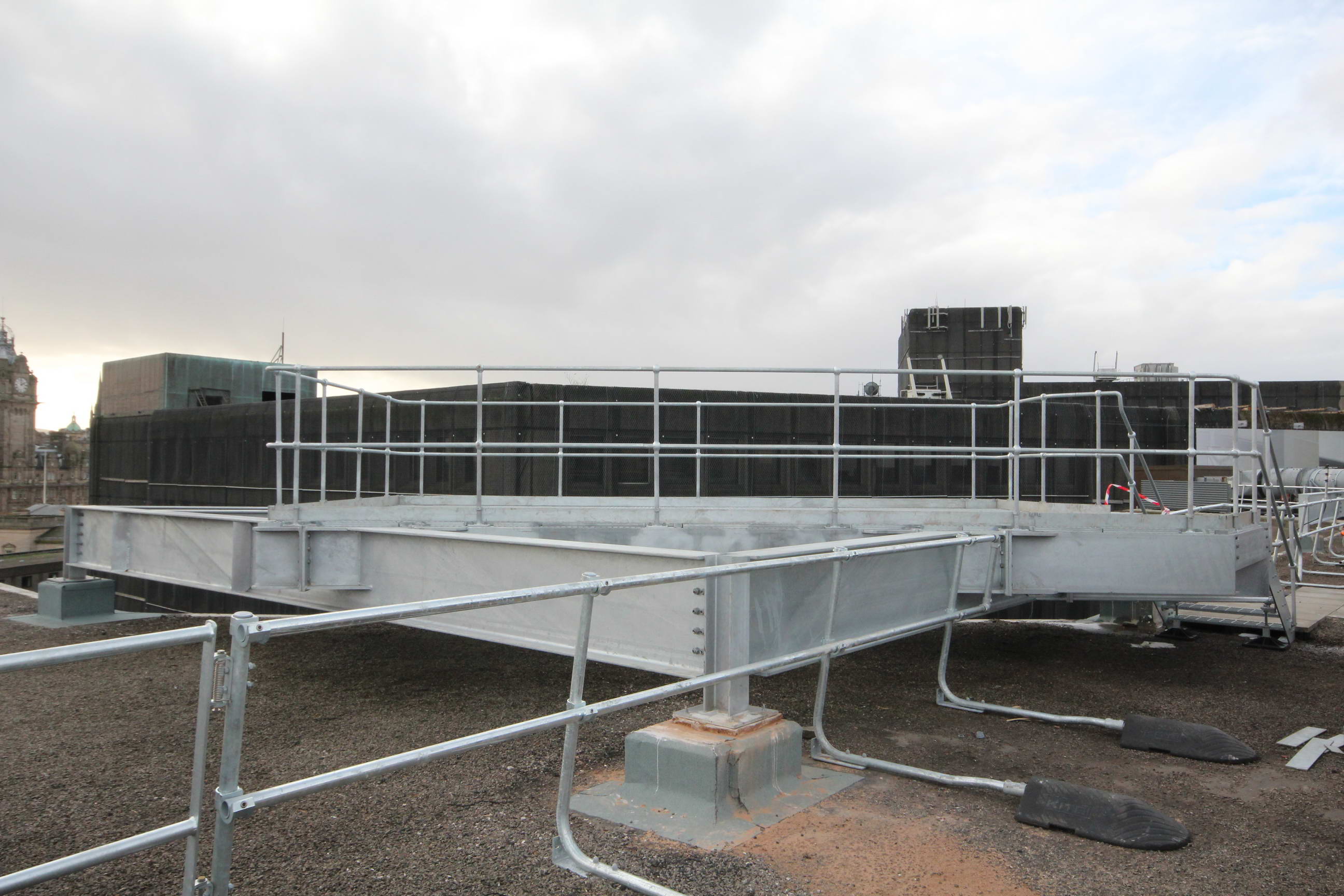 ROOF PLANT SUPPORT EDINBURGH